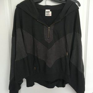 VS Pink black quarter zip - NEW